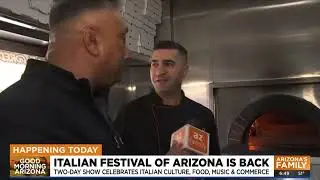 Good Morning Arizona - Italian Festival of Arizona 2022