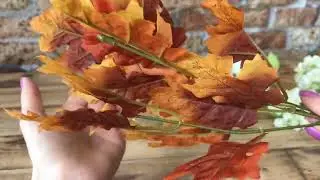 букет осінній оранжевий  (дуб)