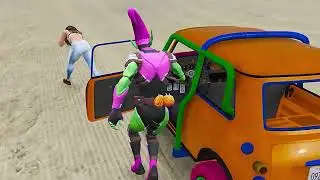 Spider-Man Get Back His Girlfriend Stealing Car From Green Goblin | Sonvi Gaming 