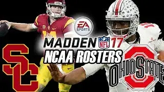 NCAA 17 Rosters for Madden 17 - Ohio State vs. USC