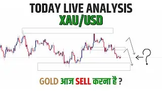 XAU/USD GOLD Today Live Analysis in Hindi || Gold Simple Technical Analysis in Hindi