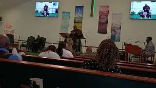 Deacon George Sims Preaching @ 1st Church Pinnacle Of Praise COGIC On Men's Sunday Sept. 21, 2025
