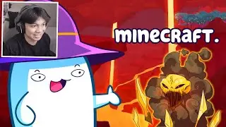 Reaction TOPI SIHIR ANIMATION Coba Namatin Minecraft...