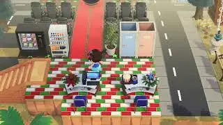 Movie theater on wonderland in ACNH