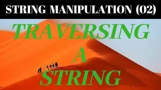 Traversing A String In Python