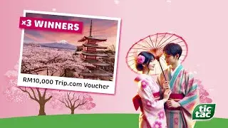 Win a trip to Japan in 2 simple steps with Tic Tac!