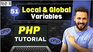 Php Tutorial in Hindi #51 Local and Global Variables
