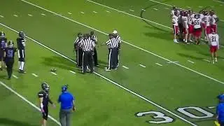 Personal foul penalty on Livonia Clarenceville after scuffle vs. Royal Oak
