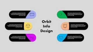 6-Step Unique Infographic Design Full Tutorial in PPT #powerpoint
