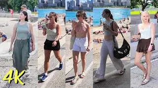 😍 Chicago&rsquo;s Most Beautiful Lakefront Walk | North Ave, Lincoln Park & Concrete Beach [4K UHD]