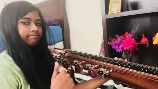 1.Sri raga varnam  Pallavi. & Anu Pallavi with arohana & avarohana