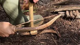 Fogo Primitivo no Mato | Bushcraft e Conexão com a Natureza