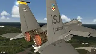 AEROFLY FS 4  [F15 : MCAF Quantico, Virginia Airport]  Takeoff