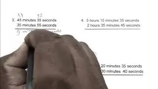 How to subtract hours minute and seconds/ time add math tutorial for jawahar navodaya entrance exam