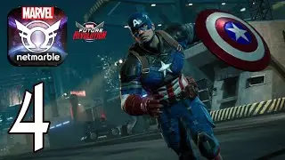 Marvel future revolution - CAPTAIN AMERICA Gameplay Walkthrough part 4 Android iOS