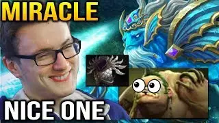 Miracle Morphling Tried to Kill Pudge But he Had Blade Mail Dota 2