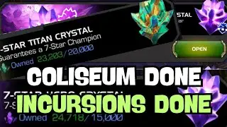 REWARDS OPENING (COLISEUM & GLITCH INCURSIONS) - MCOC