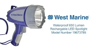 West Marine 650 Lumen LED Spotlight