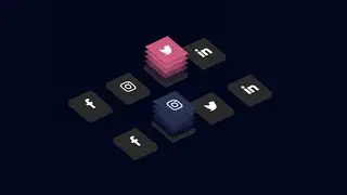 Social Media Icons In HTML & CSS | Html Css Tutorial
