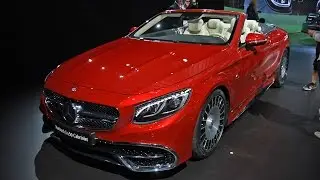 Mercedes-Maybach S650 Cabriolet 2017 года: первый взгляд &mdash; автосалон в Лос-Анджелесе, 2016 г.