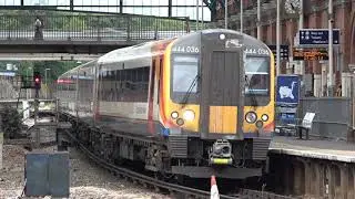 South Western Railway 444036 departing Bournemouth