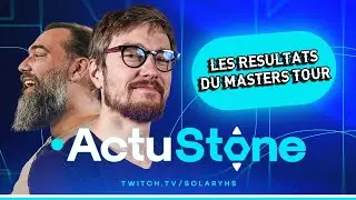 ACTUSTONE : Les R&eacute;sultats du MASTERS TOUR !