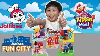 2018 JOLLIBEE FUN CITY Jolly Kiddie Meal Complete Set Kids Toy Channel