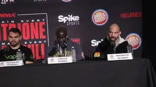 Mauricio Alonso after KO of Josh Koscheck