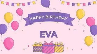 Happy Birthday Picture Frame for Eva