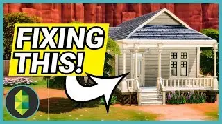 Renovating a Crap House, Now it's Beautiful! (Sims 4)