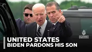 US President Joe Biden pardons son Hunter despite pledge not to