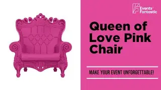 Queen of Love Pink Chair