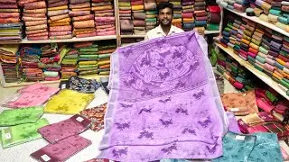 🔴Live|Lilen cotton offer price's la பார்க்கலாம் வாங்க |Elampillai Sarees|🟢Order👉9361315840