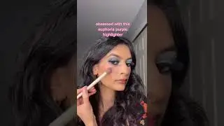 obsessed with this euphoria purple highlighter