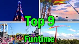 🏅 TOP 9 des meilleurs types d'attractions de FUNTIME - 100% ATTRACTIONS
