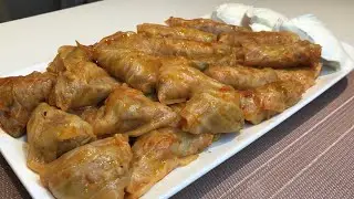 &Ccedil;ok Pratik Lahana Sarması | Marifetli Eller | Gef&uuml;llte Wei&szlig;krautrollen