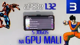aPS3e 1.32 est&aacute; INSANO! Rodando em GPU Mali | Exynos 1380 + Mali G68 (Galaxy A54)