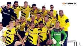 BVB-Fotoshooting mit Hankook