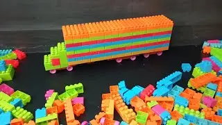 Satisfying DIY LEGO Long Car | LEGO Building Blocks Video | #BuildingBlocksToys SABRINA TOYS