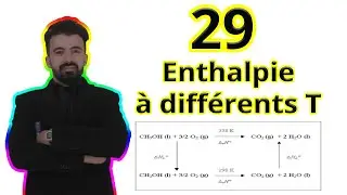 29- Comment calculer l'enthalpie à différentes Température ? | Loi de Kirshoff | Thermochimie