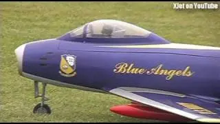 Ooops moments with jet-powered RC planes