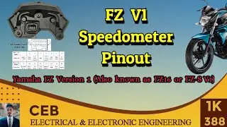 FZ V1 Meter Pinout | Yamaha FZ16 & FZ-S V1 Speedometer Wiring Diagram