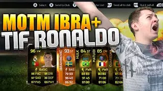 MOTM IBRA + TIF RONALDO Pack Opening! | SICK INFORM IN A PACK!!! - FIFA 15  PACK OPENING