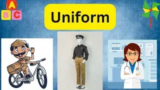 Professional uniform for kids!uniforms at work video for kids!kids education! kids video! kids song!