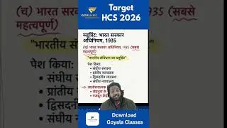 Haryana HCS 2026 | Blueprint Act 1935 | Government of India Act, 1935 | भारतीय संविधान का खाका