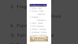 New Antonyms Synonyms #daily #new #english #english #shortreels #youtube #small #wirl #conversation