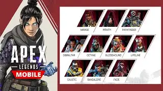 Apex Legends Mobile All Characters Abilities - Who is Best Legend!