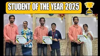 Student of the Year 2025 🏆 | 1st Prize Daksh Patil | Coaching Class Awards | Proud Teacher Moment