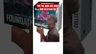 MTG Magic the Gathering TCG Foundations Collectors Booster Box opening #mtg #tcg #meme #foundations