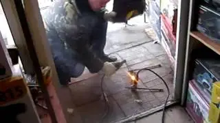 Сварочный инвертор SCHWEIS в работе